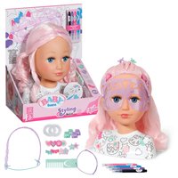 Zapf BABY born Styling Head Artist Make-up-/Styling-Puppenkopf Weiblich 3 Jah...