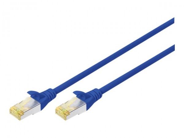 DIGITUS Cable de conexión CAT 6A S/FTP - 10 pezzi - 0,25 m - Cat6a - S/FTP (S-STP) - RJ-45 - RJ-45 -