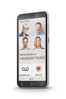 Emporia emporiaSMART5.mini - 12,6 cm (4.95") - 4 GB - 64 GB - 13 MP - Android 13 - Nero