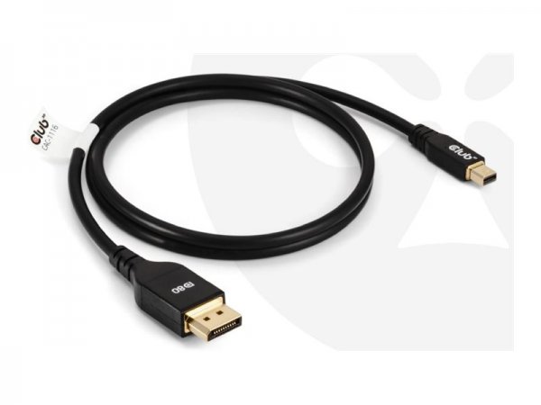 Club 3D CAC-1116 - DisplayPort-Kabel - Mini DisplayPort m zu - Cavo - Digitale/display/video