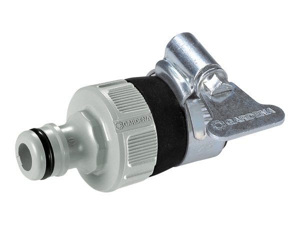 Gardena 2908-20 - Connettore per rubinetto - Nero - Grigio - without thread - 1,7 cm
