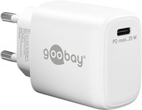 Wentronic USB-C PD Schnellladegerät 25 W weiß