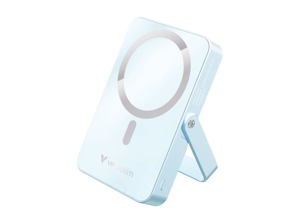 Verbatim Charge'n' Go - Induktive Power Bank - magnetisch - mit Ständer - Li-Pol - 10000 mAh - Caric
