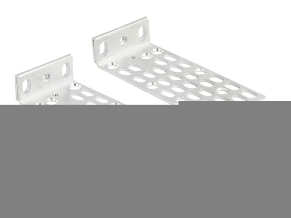 Delock Set di montaggio universale per rack 2 pezzi - Kit di montaggio - Argento - Metallo - 1U - Ci