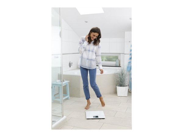 Medisana GmbH Medisana PS 470 - Bilancia pesapersone elettronica - 250 kg - 100 g - Bianco - kg - lb
