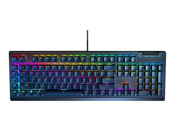 Razer BlackWidow V4 X - Cablato - USB - Interruttore a chiave meccanica - QWERTZ - LED RGB - Nero