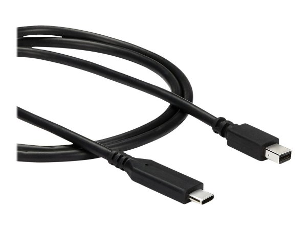 StarTech.com Cavo Adattatore Mini DisplayPort a USB-C da 1 m - 4K 60Hz - Nero - 1 m - USB tipo-C - M
