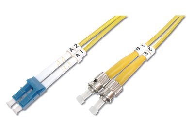 DIGITUS Cavo patch LWL monomodale - LC/ST - 3 m - I-VH - OS2 - LC - ST