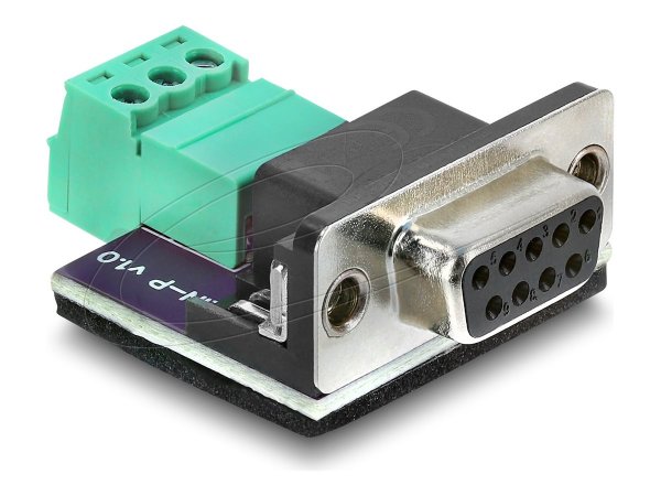 Delock D-Sub Bu> Terminalblock Adapter CAN/LIN - Cavo