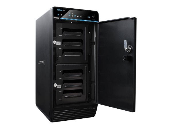 FANTEC QB-X8US3-6G - Festplatten-Array - 0GB - 8 Schächte SATA-600 - SATA 3Gb/s USB3.0 - Hdd telaio