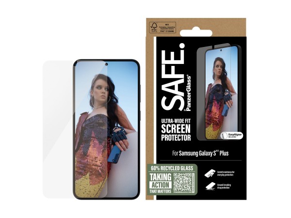 PanzerGlass SAFE. by - Bildschirmschutz für Handy