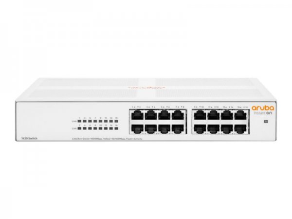 HPE Networking Aruba Instant On 1430 16G - Non gestito - L2 - Gigabit Ethernet (10/100/1000) - Full