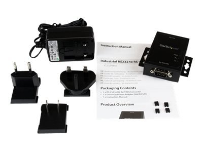 StarTech.com Convertitore industriale per porte seriali da RS232 a RS422/485 con protezione ESD da 1