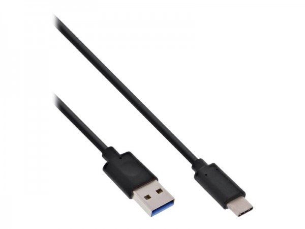 InLine Cavo USB 3.2 Gen.1x2 C maschio / A maschio - nero 0,5m