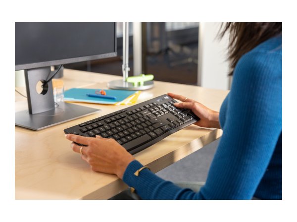 Logitech 920-012073 - Wireless - Bluetooth - Interruttore a chiave a membrana - QWERTY - Grafite - M