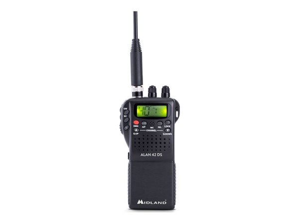 Albrecht Midland C1267 - Radio mobile professionale (PMR) - 40 canali - 26.565 - 27.99125 MHz - AA -