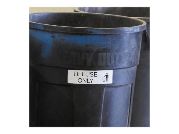 Dymo Etichette originali LabelWriter resistenti | 59 mm x 190 mm | Poliestere bianco | 170 etichette