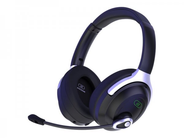 AceZone A-Spire Kabelloses ANC Gaming Headset - schwarz - Cuffia - Stereo
