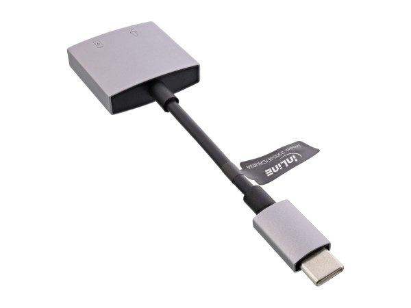 InLine Adattatore audio USB-C - da USB-C a Jack da 3,5 mm + PD 30W