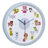 TFA 60.3051 - Parete - Quartz clock - Cerchio - Blu - Verde - Rosa - Plastica - Bambini