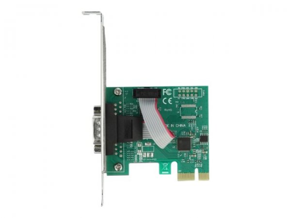 Delock Scheda PCI Express x1 a 1 x Seriale RS-232 - Mini PCI Express - RS-232 - Verde