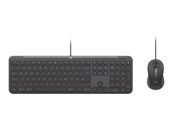 Logitech Signature Slim Wired Combo MK620 - Tastiera - 4000 dpi
