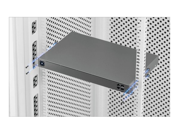 Ubiquiti Gateway Pro - 1U - Alluminio - Montaggio a rack - LAN - Potenza - 1700 MHz - 2048 MB