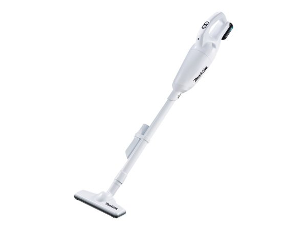 Makita CL108FDSAW - Aspirapolvere a bastone - Bianco - 0,6 L - 1,2 m³/min - Secco - 44 mbar