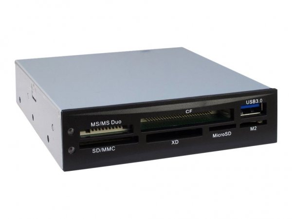 Inter-Tech CI-01 - CF - Memory Stick (MS) - MicroDrive - MicroSD (TransFlash) - MMC - MS Duo - MS Mi
