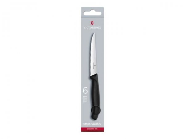 Victorinox SwissClassic 6.7233.6 - Set di coltelli - Polipropilene - Acciaio inossidabile - Nero - 1