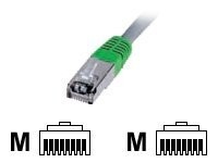 DIGITUS Cavo patch incrociato CAT 5e F/UTP - 1 m - Cat5e - F/UTP (FTP) - RJ-45 - RJ-45 - Grigio