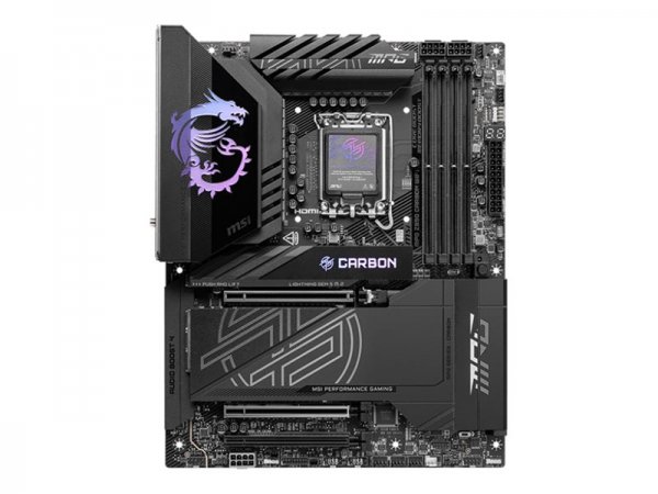 MSI Mpg Z890 Carbon WiFi - Motherboard - ATX - Scheda madre - Intel Sockel 1851 (Core Ultra 100&200)