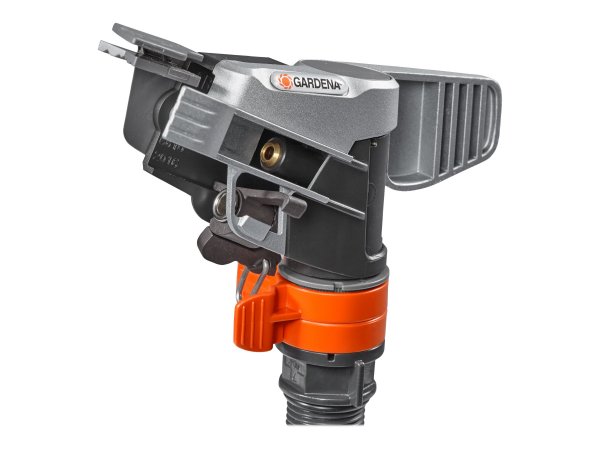 Gardena 08135-20 - Spruzzatore di acqua multifunzione - 490 m² - Nero - Grigio - Arancione