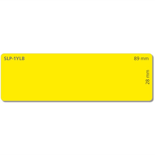 Seiko Instruments SLP-1YLB Address Labels Yellow 130 labels/roll 1 - Etichette/etichette