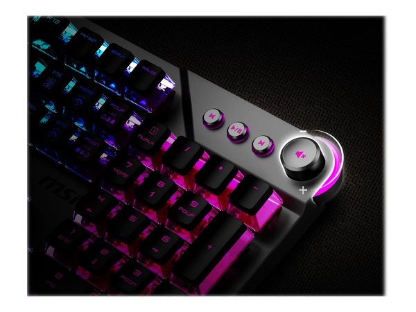 MSI Vigor GK-71 Sonic Red Gaming Keyboard - Tastiera - QWERTZ