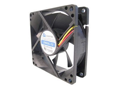 Chieftec AF-0625S - Ventilatore - 21 dB - Nero