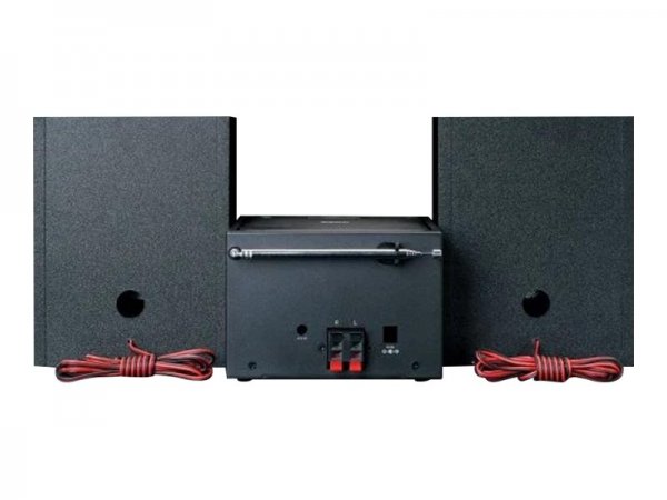 Lenco MC-250 - Microsystem - 2 x - Schwarz - MP3