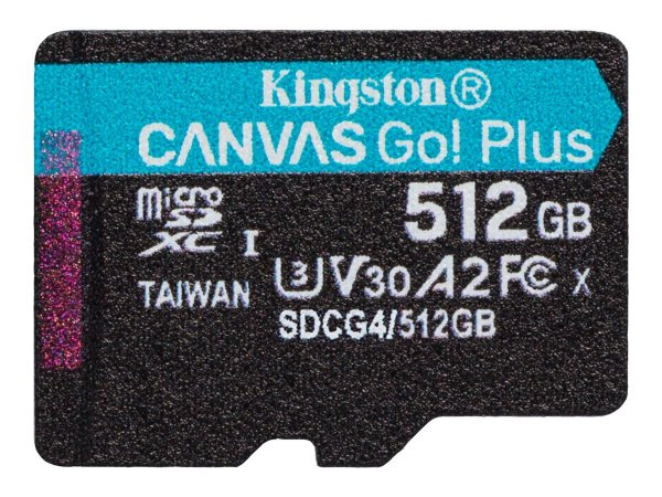 Kingston microSDXC Canvas Go Plus - Extended Capacity SD (MicroSDHC)