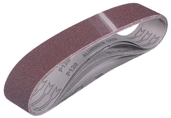 Einhell Schleifband-Set 50 x 686mm 5-teilig für Stand-Bandschleifer TC-US 350