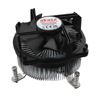 Akasa Intel LGA1700 - Raffreddatore ibrido - 9 cm - 19 dB - 36 dB - 40,9 pdc/min - Alluminio - Nero