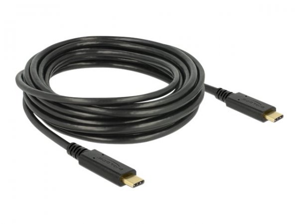 Delock 83868 - 4 m - USB C - USB C - USB 2.0 - 0,48 Gbit/s - Nero