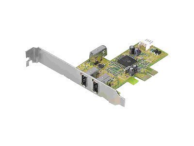 Dawicontrol DC-1394 PCIe - PCIe - IEEE 1394/Firewire - Texas Instruments XIO2200A - 400 Mbit/s - Cab