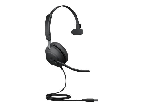 Jabra Evolve2 40 SE - Cablato - Musica e Chiamate - 20 - 20000 Hz - 113 g - Auricolare - Nero