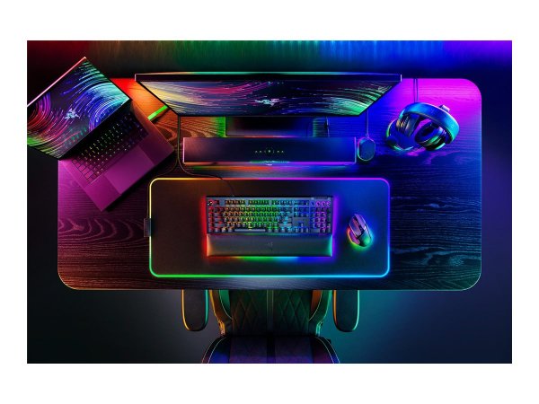 Razer BlackWidow V4 Pro - Cablato - USB - Interruttore a chiave meccanica - QWERTZ - LED RGB - Nero