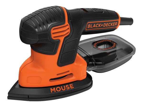 Black & Decker Dreieckschleifer Mouse m.6 Schleifgitt KA2500K