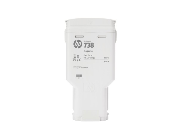 HP 738 Gelb DesignJet Tintenpatrone - Originale - Cartuccia di inchiostro