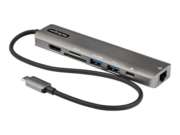 StarTech.com Adattatore multiporta USB C - Da USB-C a HDMI 2.0 4K 60Hz - 100W Power Delivery Pass-th