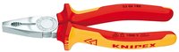 KNIPEX 03 06 160 - Pinze da elettricista - 1,6 cm - Acciaio - Plastica - Arancione - Rosso - 160 mm