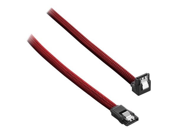 cablemod CM-CAB-RSAT-N60KBR-R - 0,6 m - SATA III - Femmina/Femmina - Rosso - Dritto - Destra