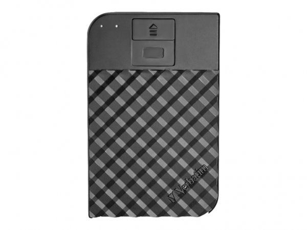 Verbatim Disco Rigido Portatile Fingerprint Secure da 2 TB - 2 TB - 3.2 Gen 1 (3.1 Gen 1) - Nero